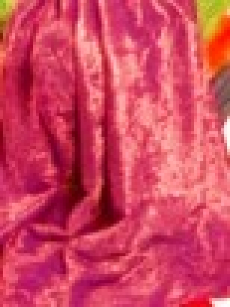 Stretchsamt rot 140 cm breit 80 cm Rest